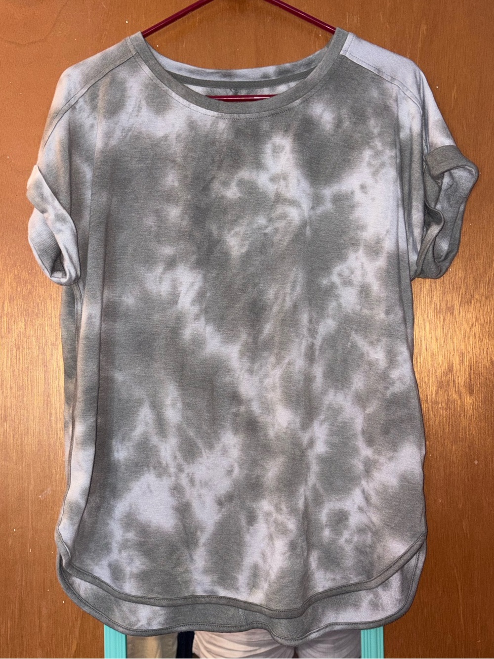 Cupio blush tie dyed top